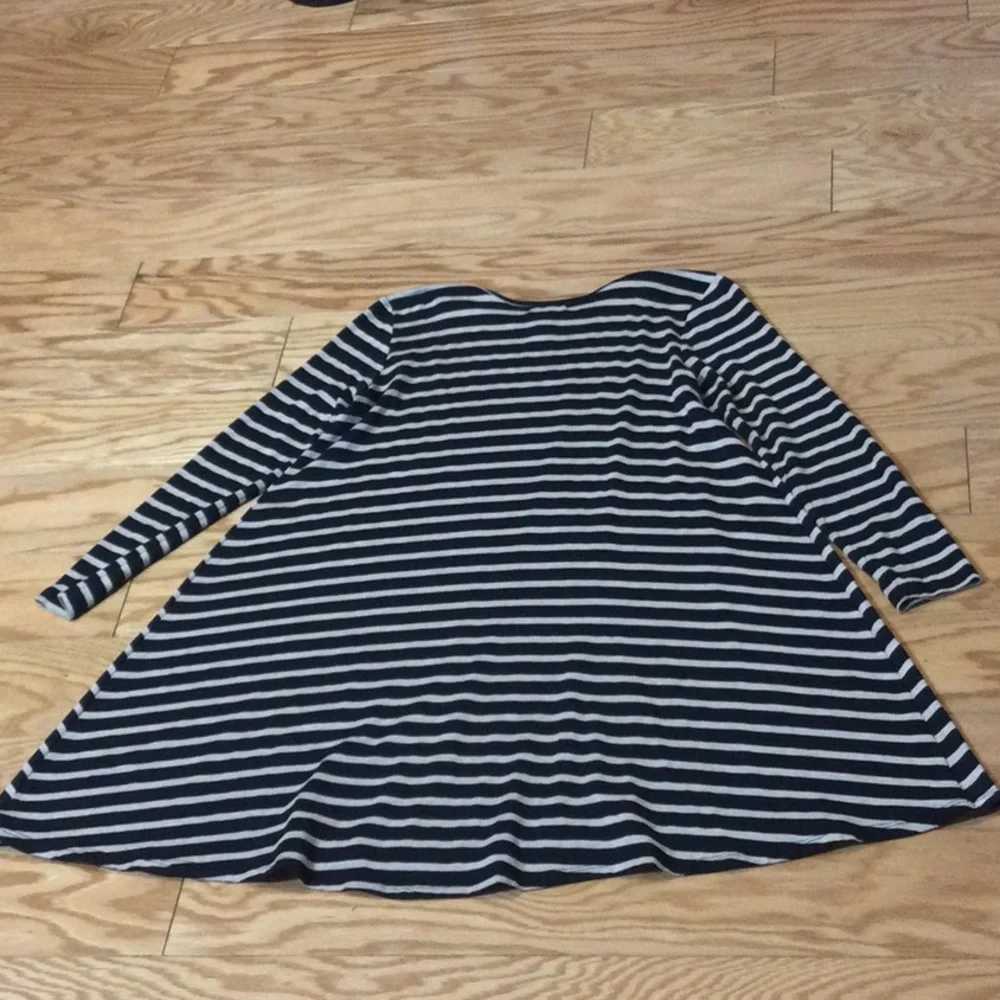 S Puella by Anthropologie black and cream striped dress - Picture 4 of 15